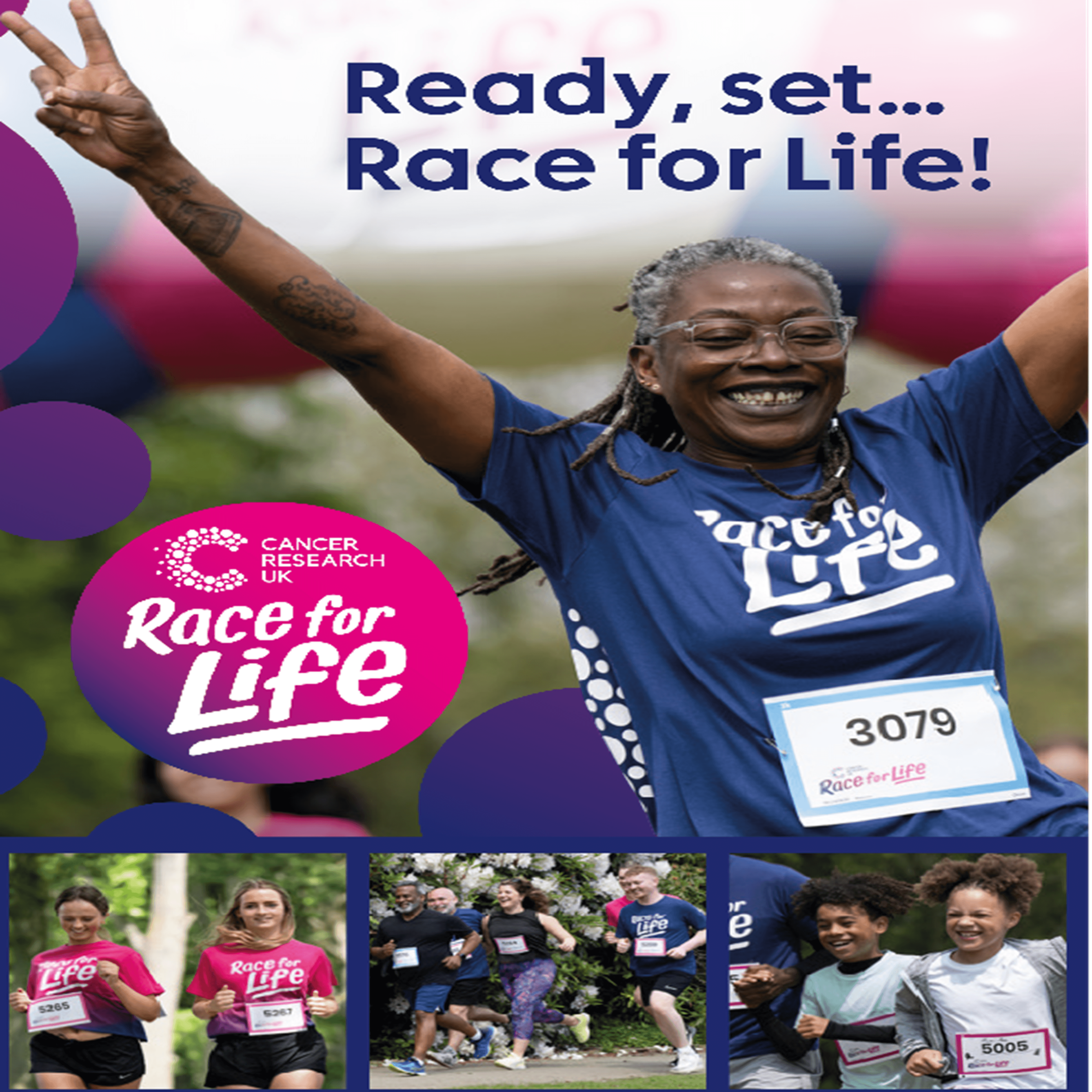 A fundraising booklet for Race for Life supporters to print and use at home.