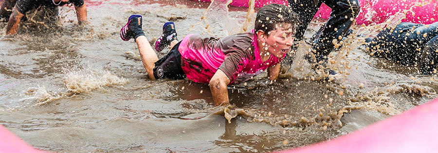 Photo of a child taking part in Pretty Muddy Kids