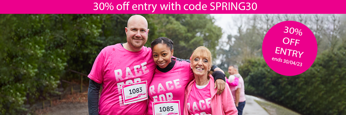 Race For Life Spring Sale
