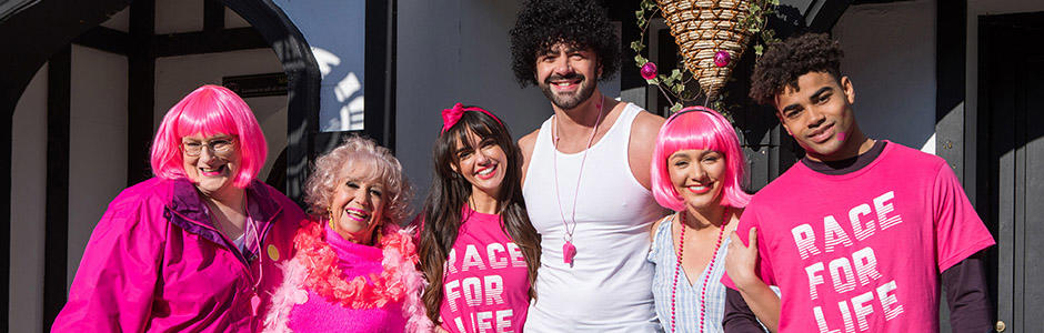 Race for Life and Hollyoaks