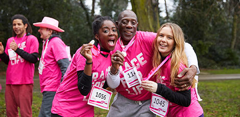 The Race for Life group